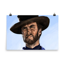 Load image into Gallery viewer, Clint Eastwood Digital Painting
