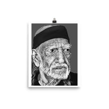 Load image into Gallery viewer, Willie Nelson digital painting
