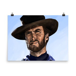 Clint Eastwood Digital Painting