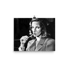Load image into Gallery viewer, Lauren Bacall Digital Painting
