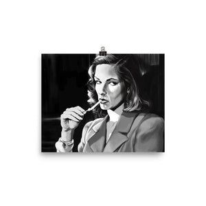 Lauren Bacall Digital Painting